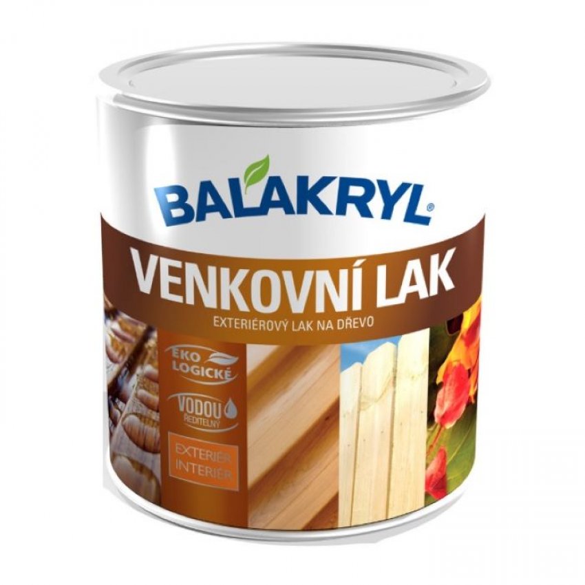 Balakryl VENKOVNÍ LAK lesk (0.7kg)